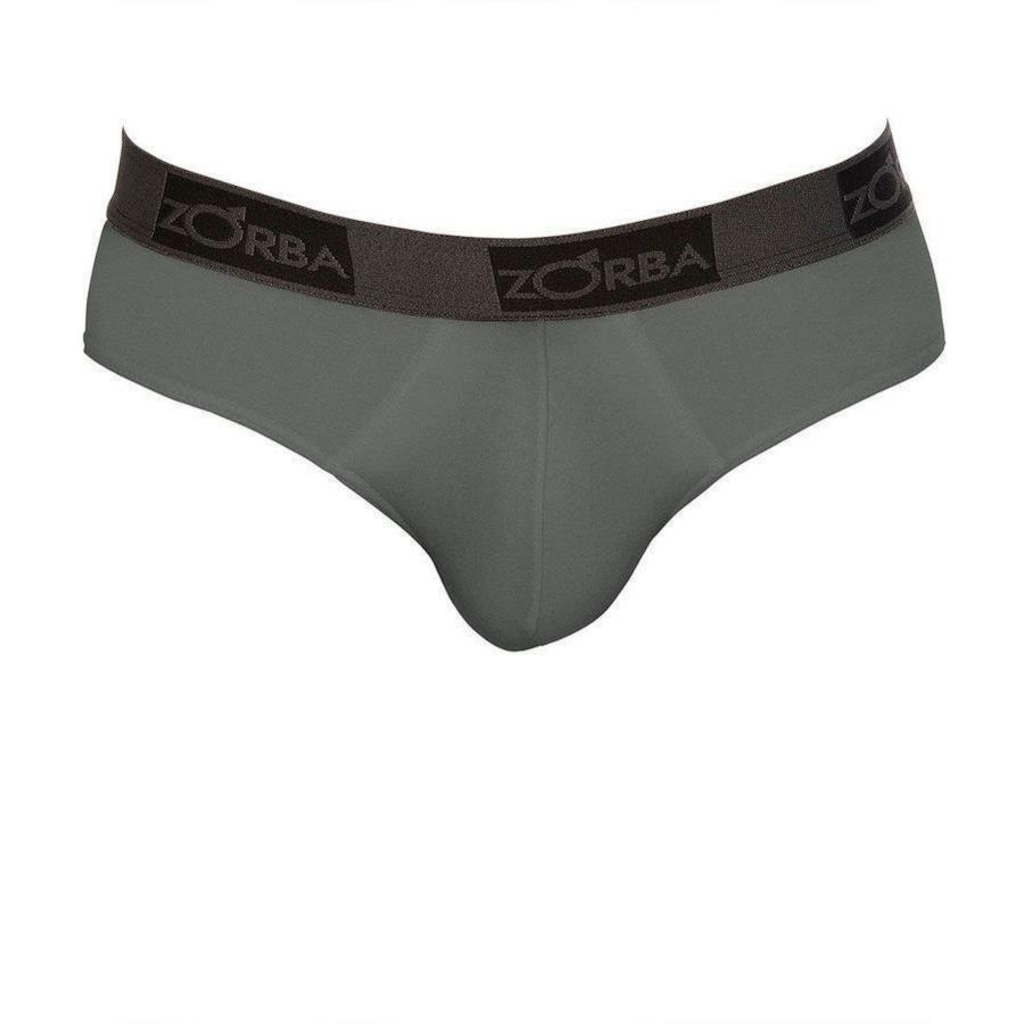 Imagem 2 do produto Kit 6 Cuecas Zorba Slip Plus 716 - Masculina