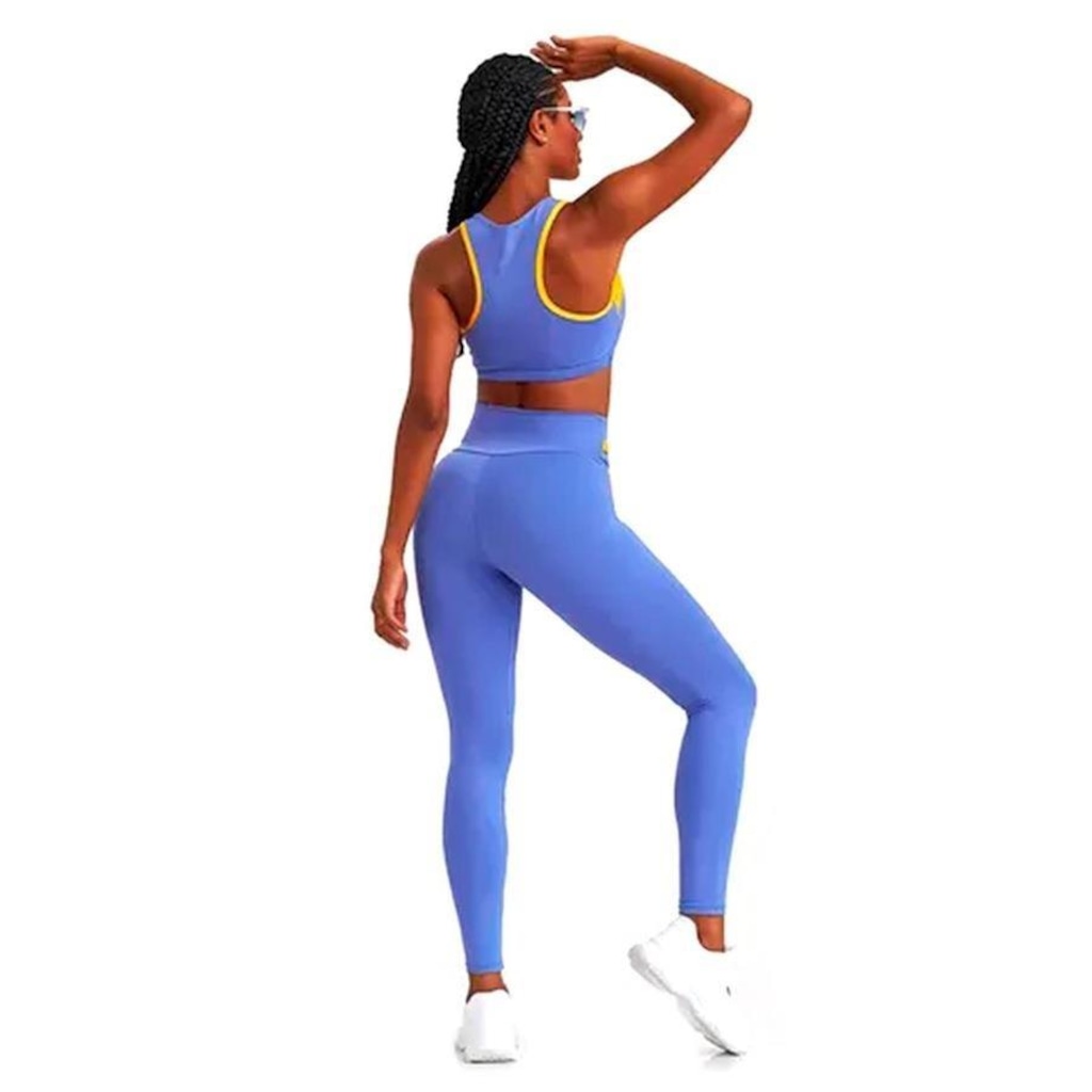 Imagem 3 do produto Top Fitness Caju Brasil Nz com Fecho Peri - Feminino