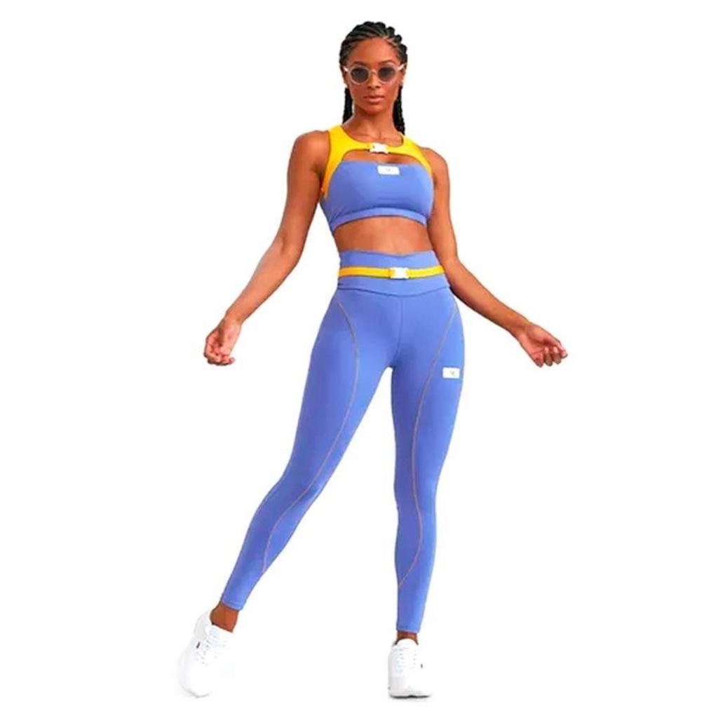 Imagem 4 do produto Top Fitness Caju Brasil Nz com Fecho Peri - Feminino