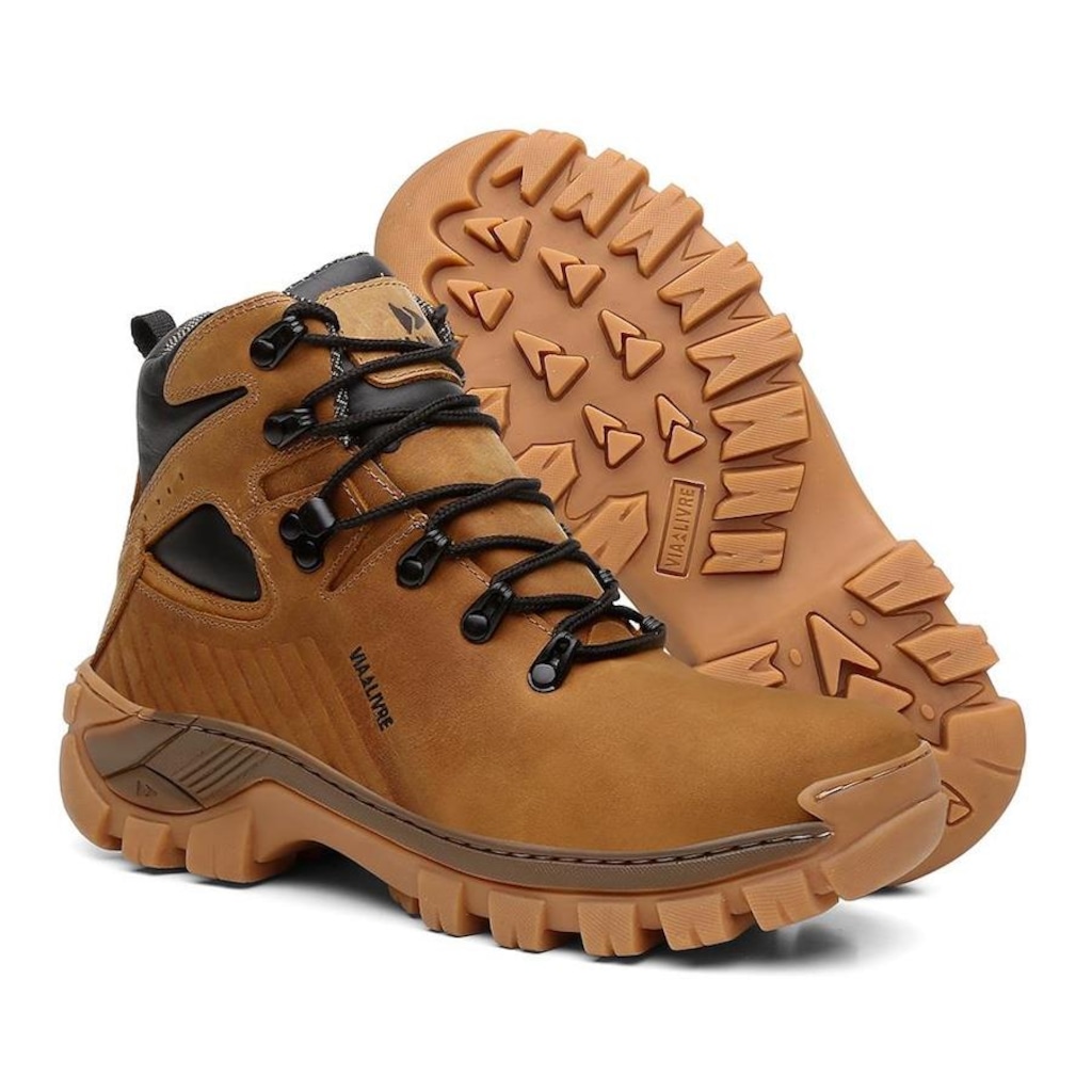 Imagem 3 do produto Coturno Bota Adventure Masculino Couro Califórnia Horse