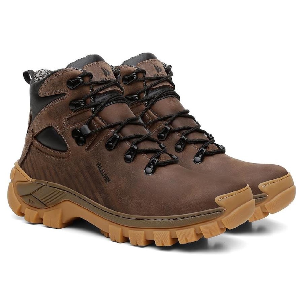 Imagem 2 do produto Coturno Bota Adventure Masculino Couro Califórnia Horse