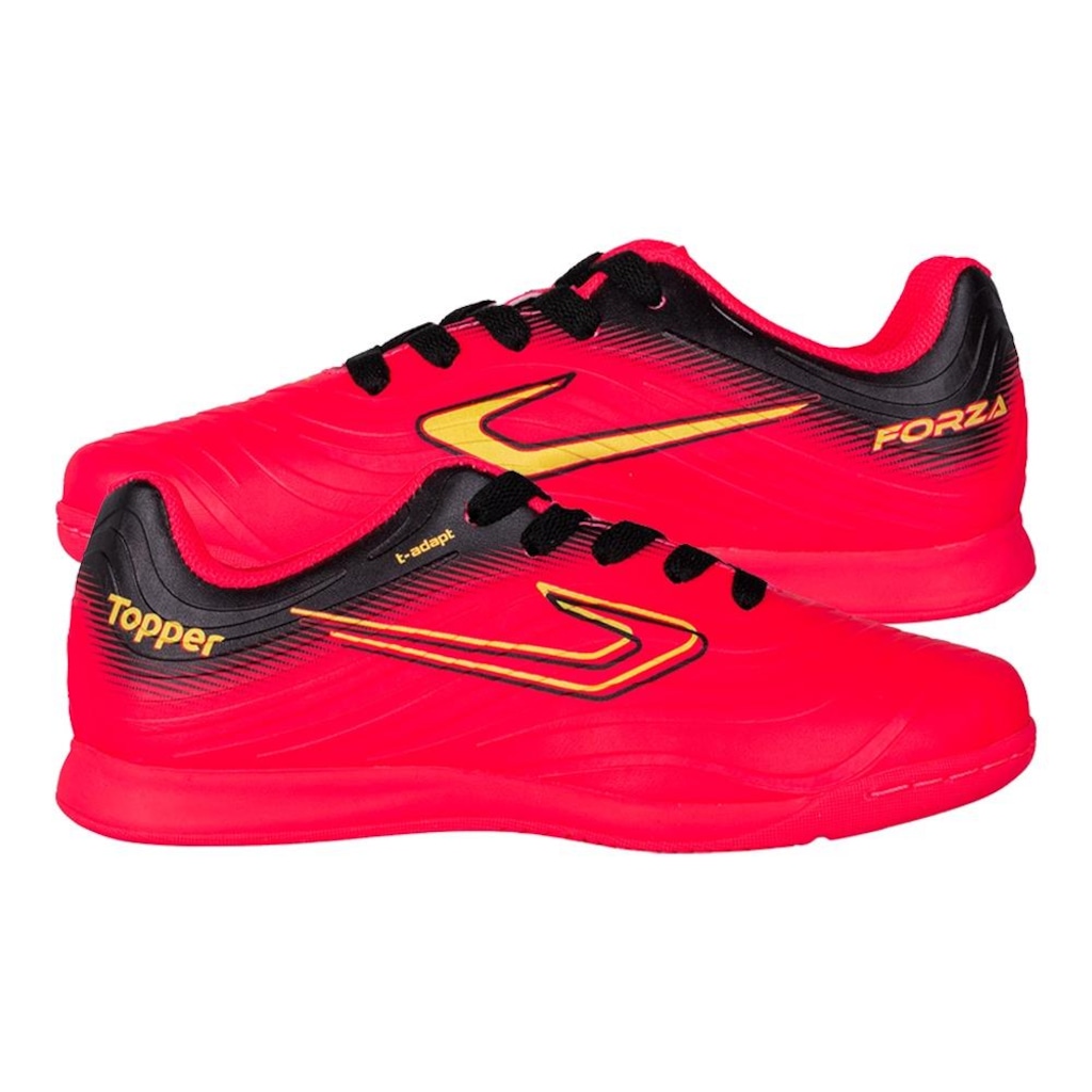 Imagem 2 do produto Kit Chuteira Futsal Topper Forza Iii + Meia - Infantil