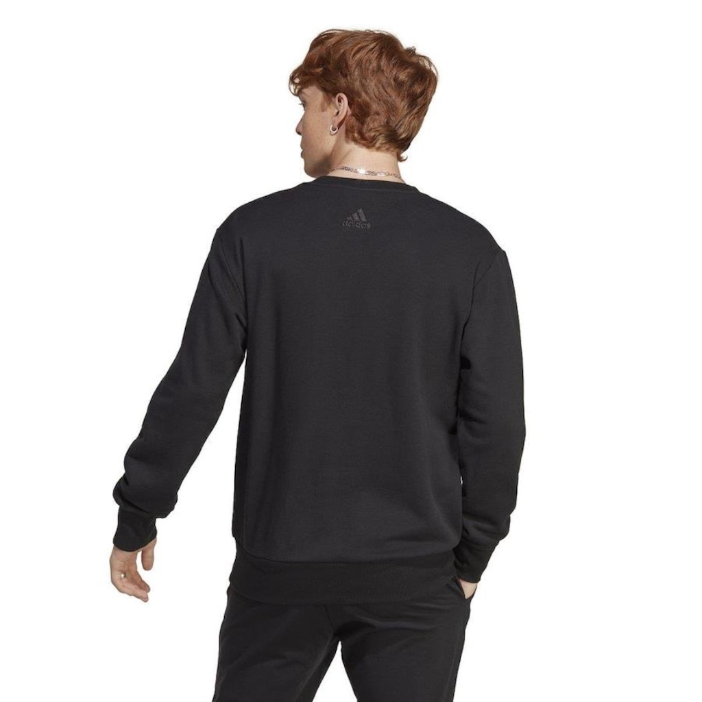 Imagem 2 do produto Blusão de Moletom sem Capuz didas Bl Ft Swt - Masculino