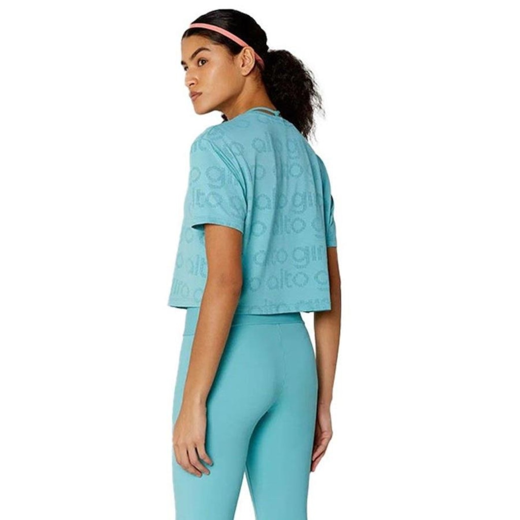 Imagem 2 do produto Blusa Cropped Alto Giro Mesh - Feminina