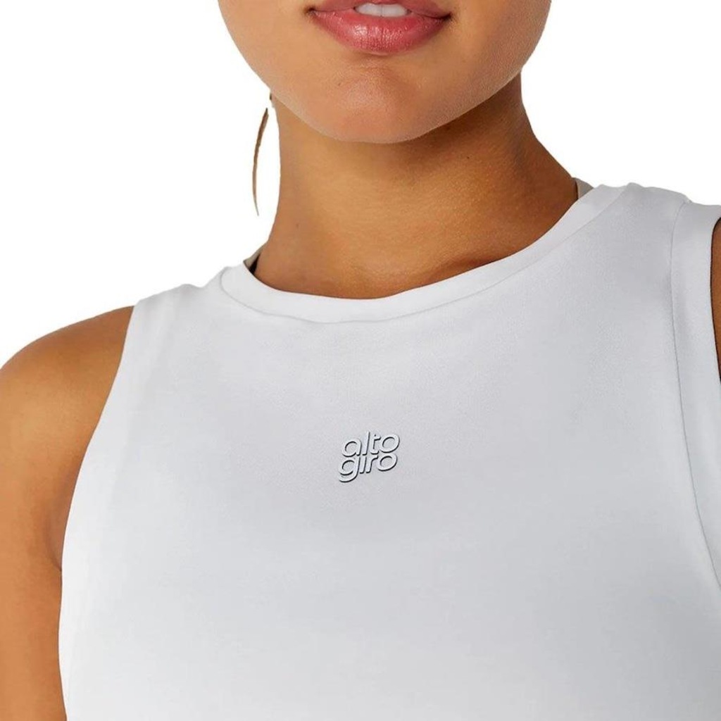Imagem 4 do produto Regata Alto Giro Crop - Feminina