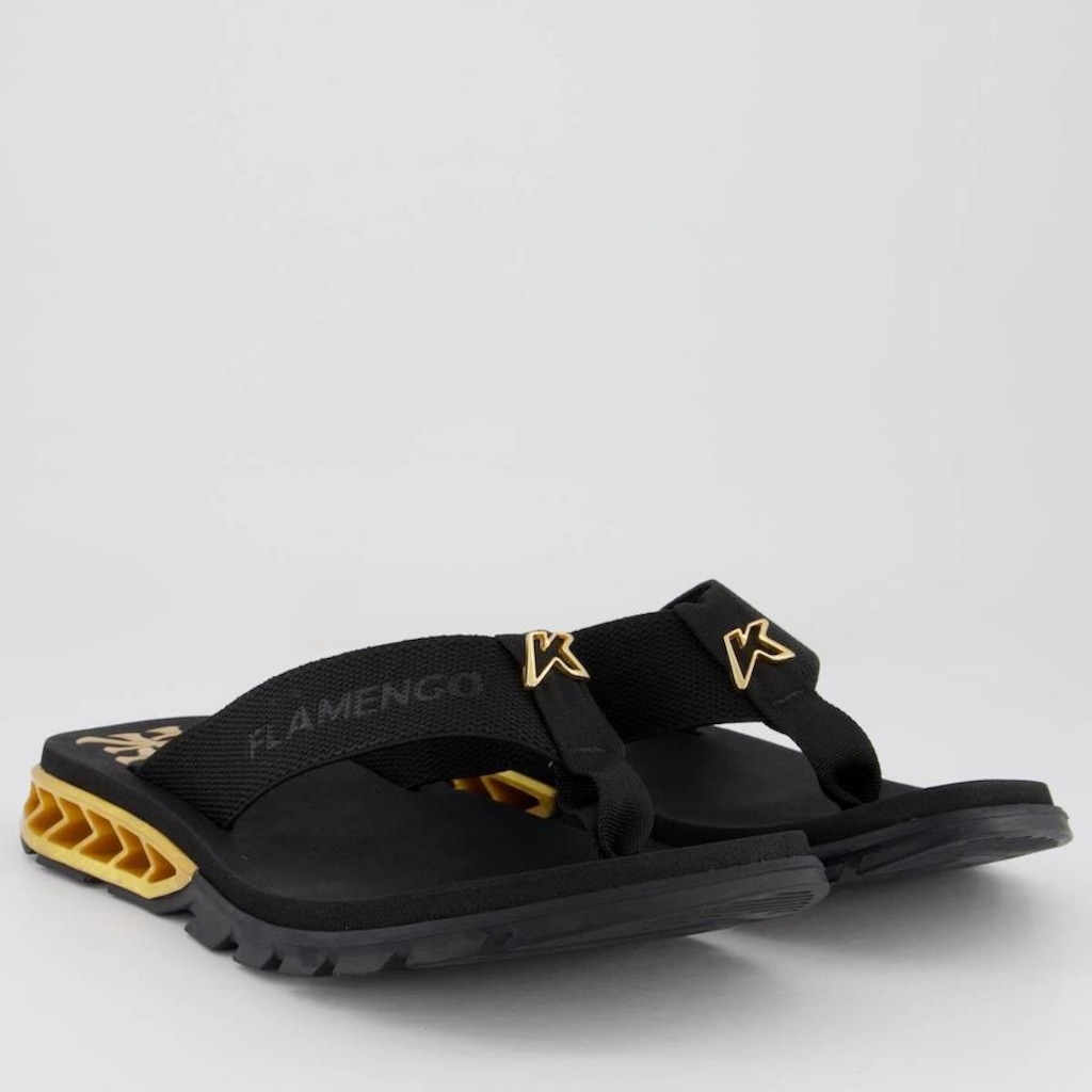 Imagem 3 do produto Chinelo Kenner Rakka Gold Flamengo - Masculino