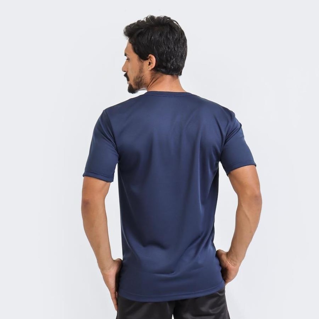 Imagem 2 do produto Camiseta Masculina Dry Fit Ciclismo Academia Fitness Melhor Absorção De Suor
