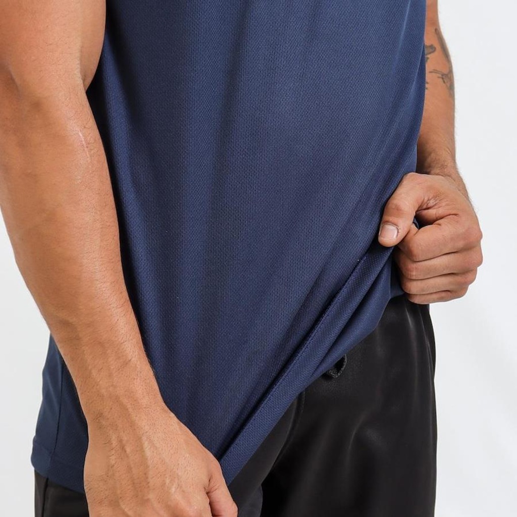 Imagem 3 do produto Camiseta Masculina Dry Fit Ciclismo Academia Fitness Melhor Absorção De Suor