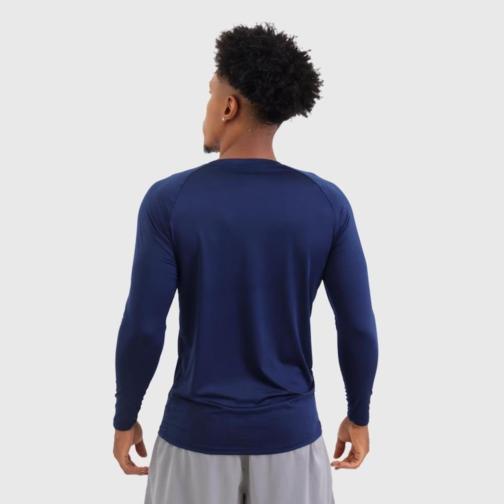 Imagem 3 do produto Camisa Masculina De Manga Longa Com Proteção Solar Uv Estilo Esportiva