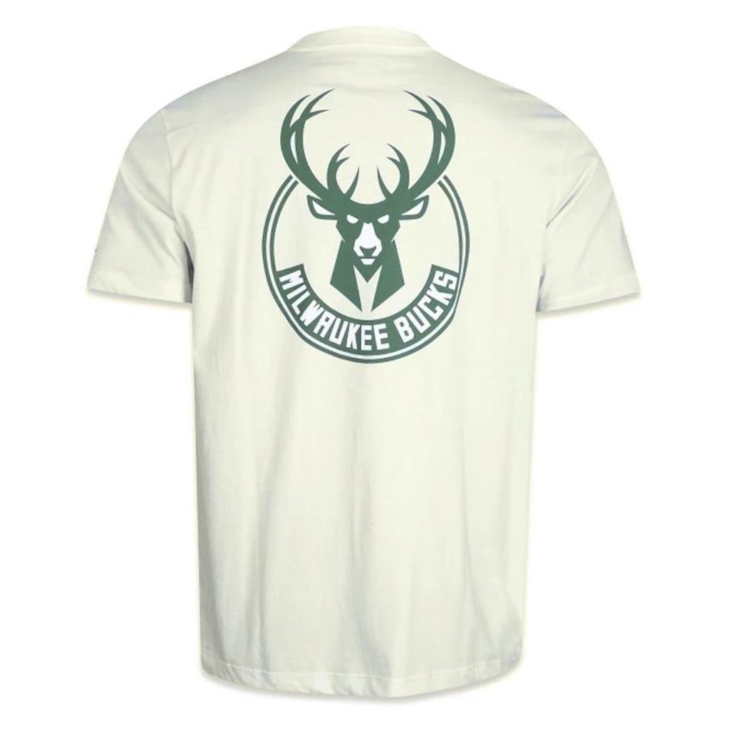 Imagem 2 do produto Camiseta New Era Milwaukee Bucks Core - Masculina