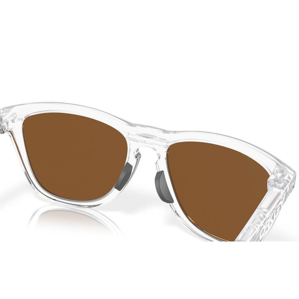 Imagem 2 do produto Óculos de Sol Unissex Oakley Frogskins Range Matte Clear Prizm Violet
