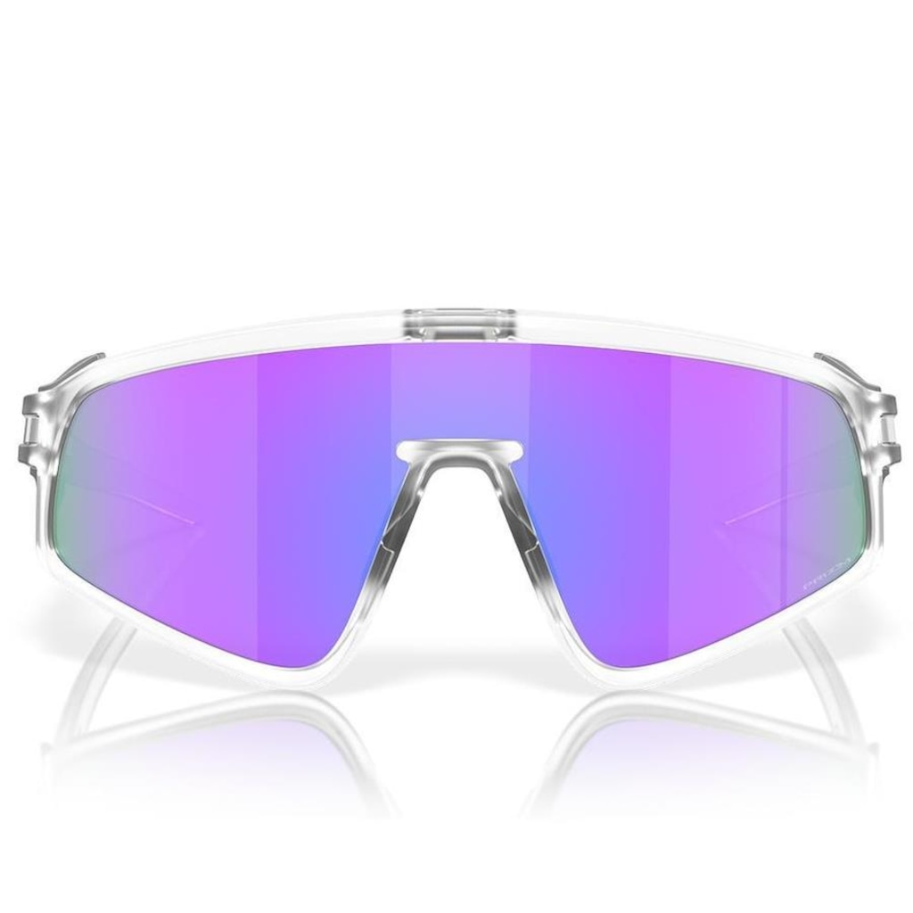 Imagem 3 do produto Óculos de Sol Unissex Oakley Latch Panel Matte Clear Prizm Violet