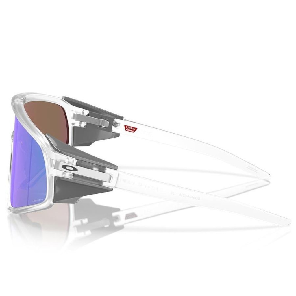 Imagem 5 do produto Óculos de Sol Unissex Oakley Latch Panel Matte Clear Prizm Violet