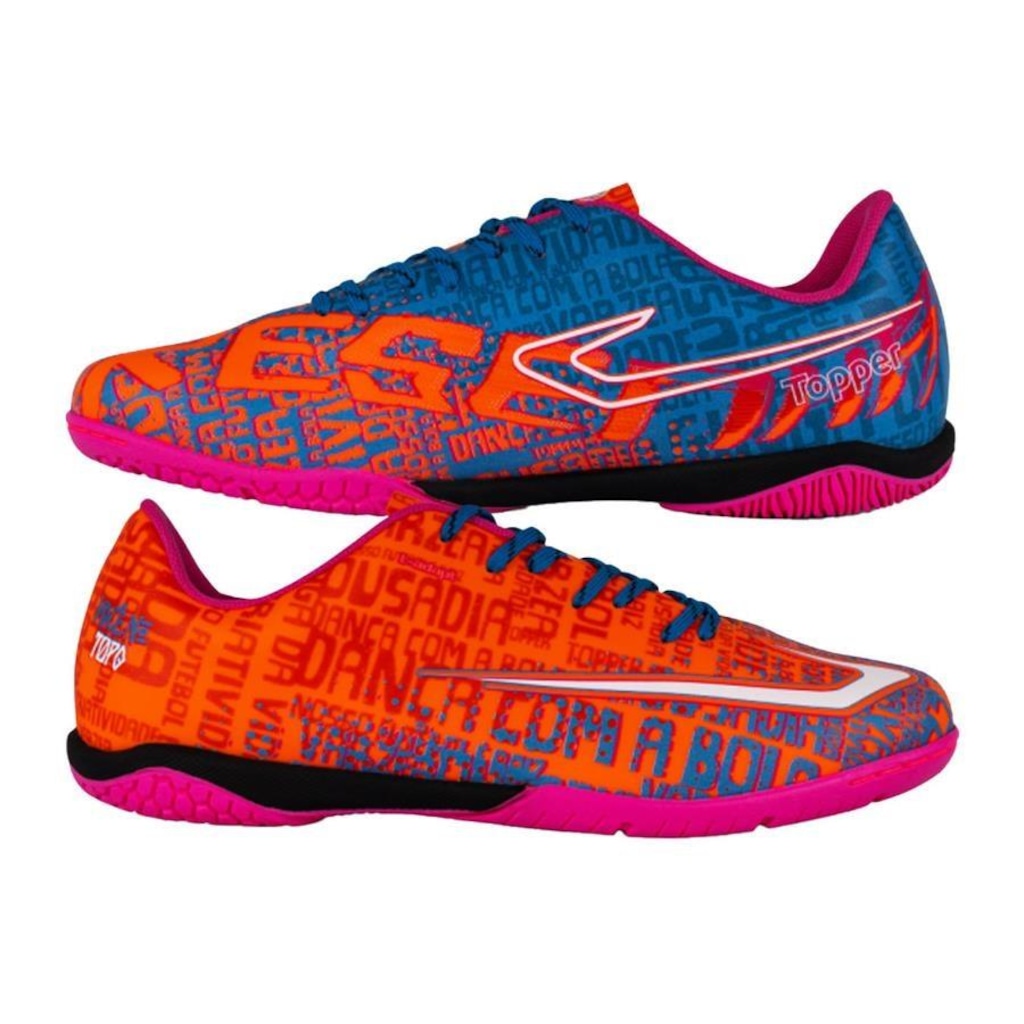 Imagem 2 do produto Chuteira Futsal Topper Resenha - Adulto