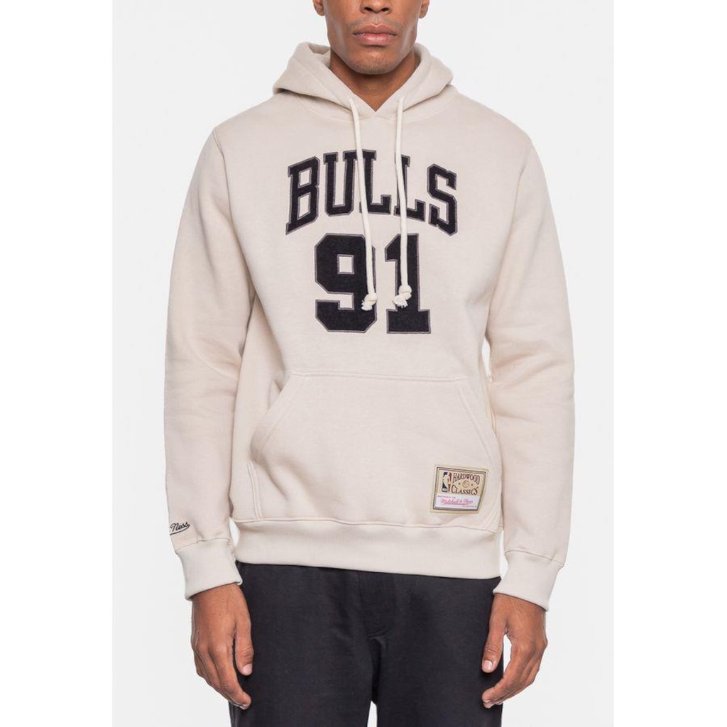 Imagem 3 do produto Blusão De Moletom Com Capuz Mitchell & Ness Nba Chicago Bulls Dennis Rodman - Masculino