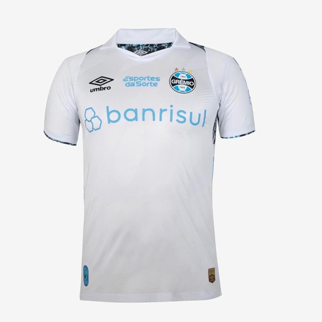 Imagem 1 do produto Camisa do Grêmio 2 2024 Umbro Oficial Jogador S/N - Masculina