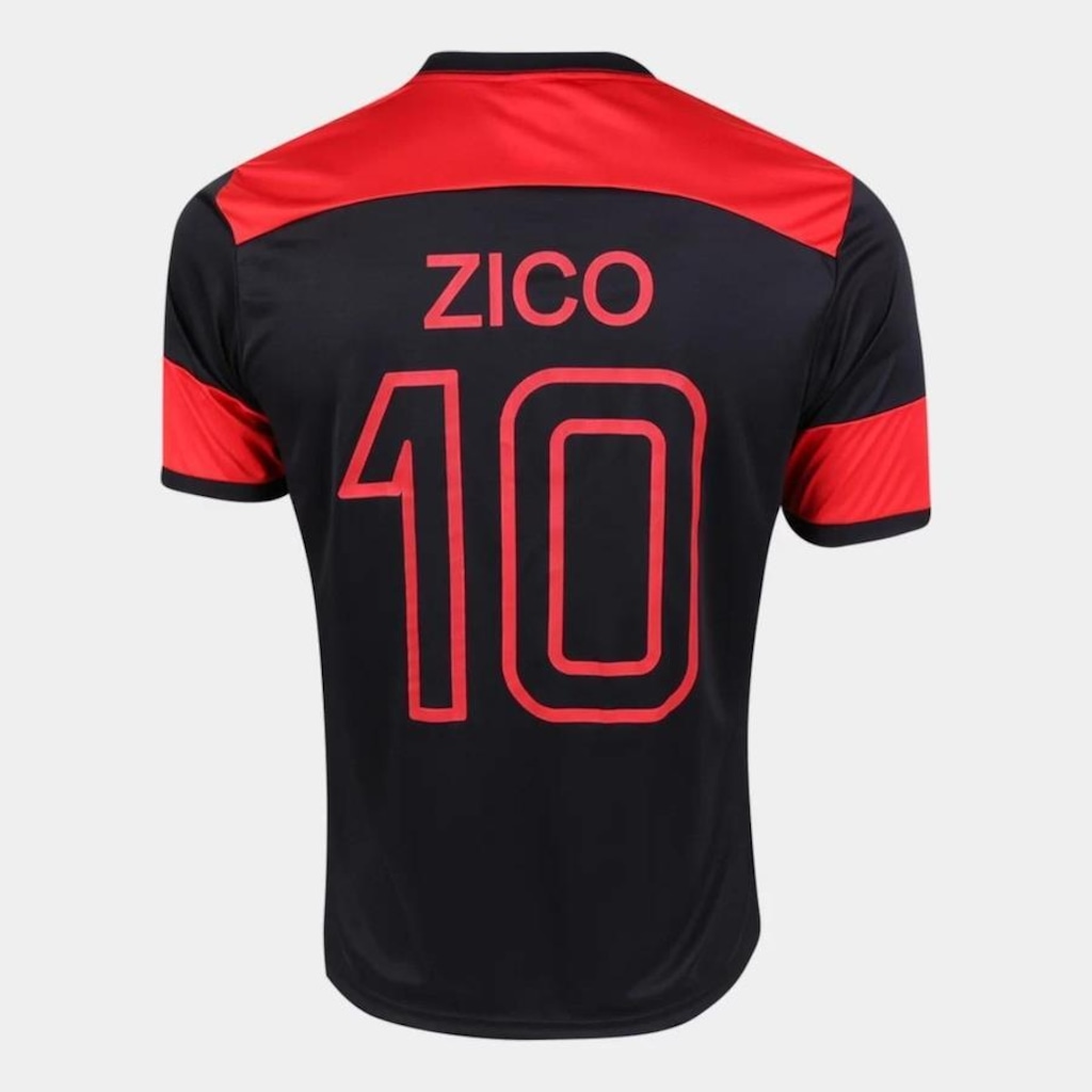 Imagem 2 do produto Camiseta do Flamengo Retrô Zico - Masculina