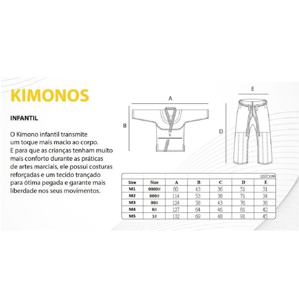 Imagem 3 do produto Kimono First Infantil Pretorian