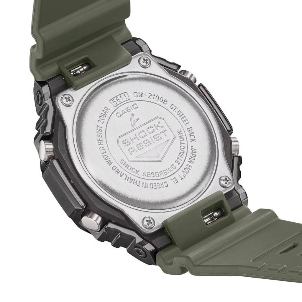 Imagem 4 do produto Relógio Casio G-Shock Gm-2100B-3Adr Metal Covered - Masculino