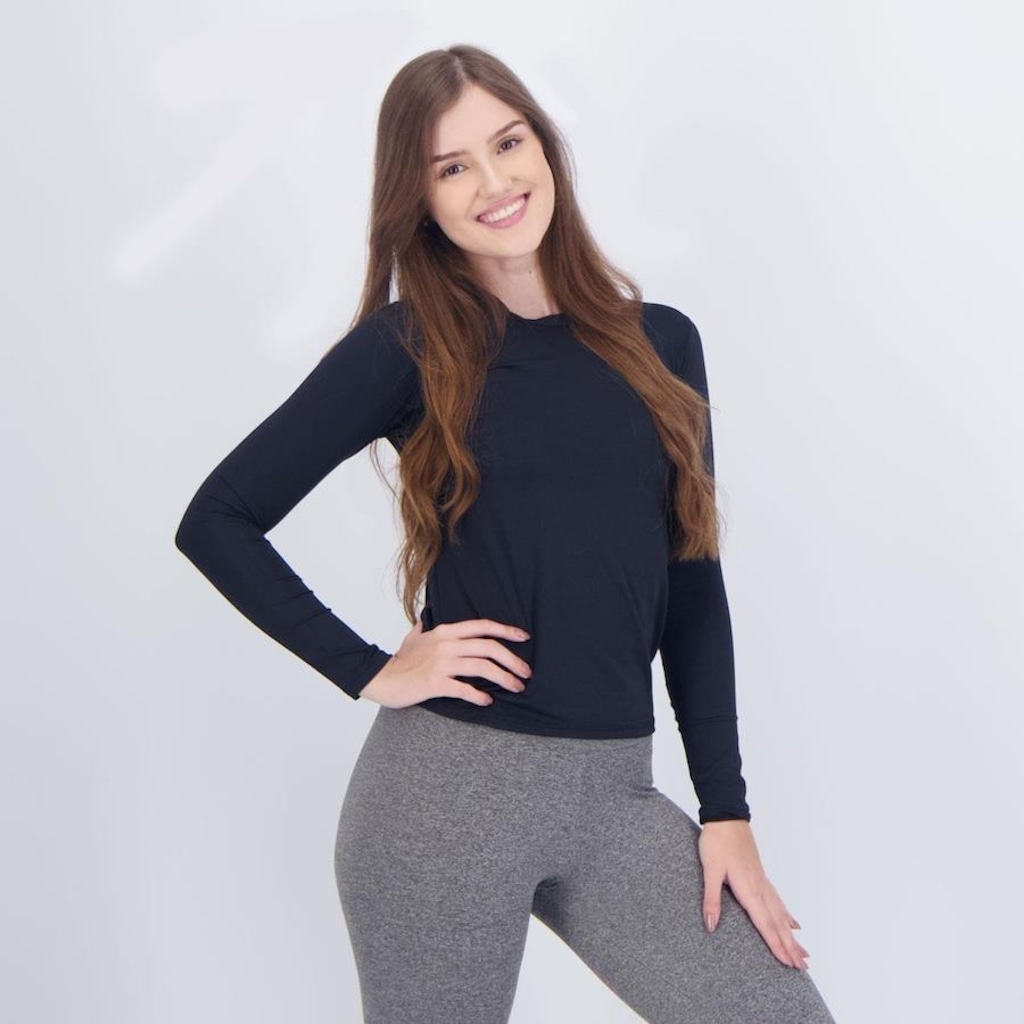 Imagem 2 do produto Camiseta Selene Manga Longa Proteção Uv50+ - Feminina