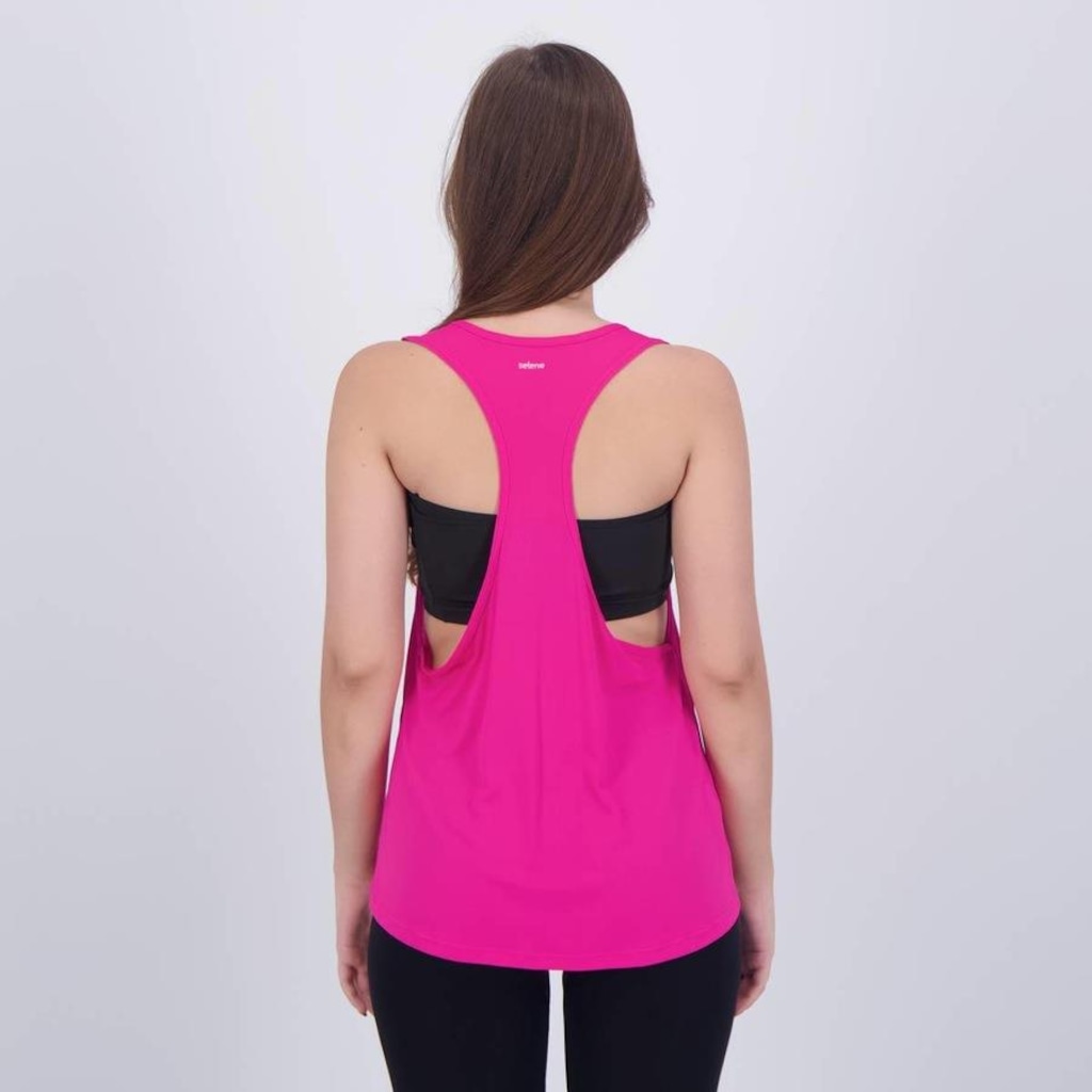 Imagem 4 do produto Camiseta Regata Selene Super Cavada - Feminina