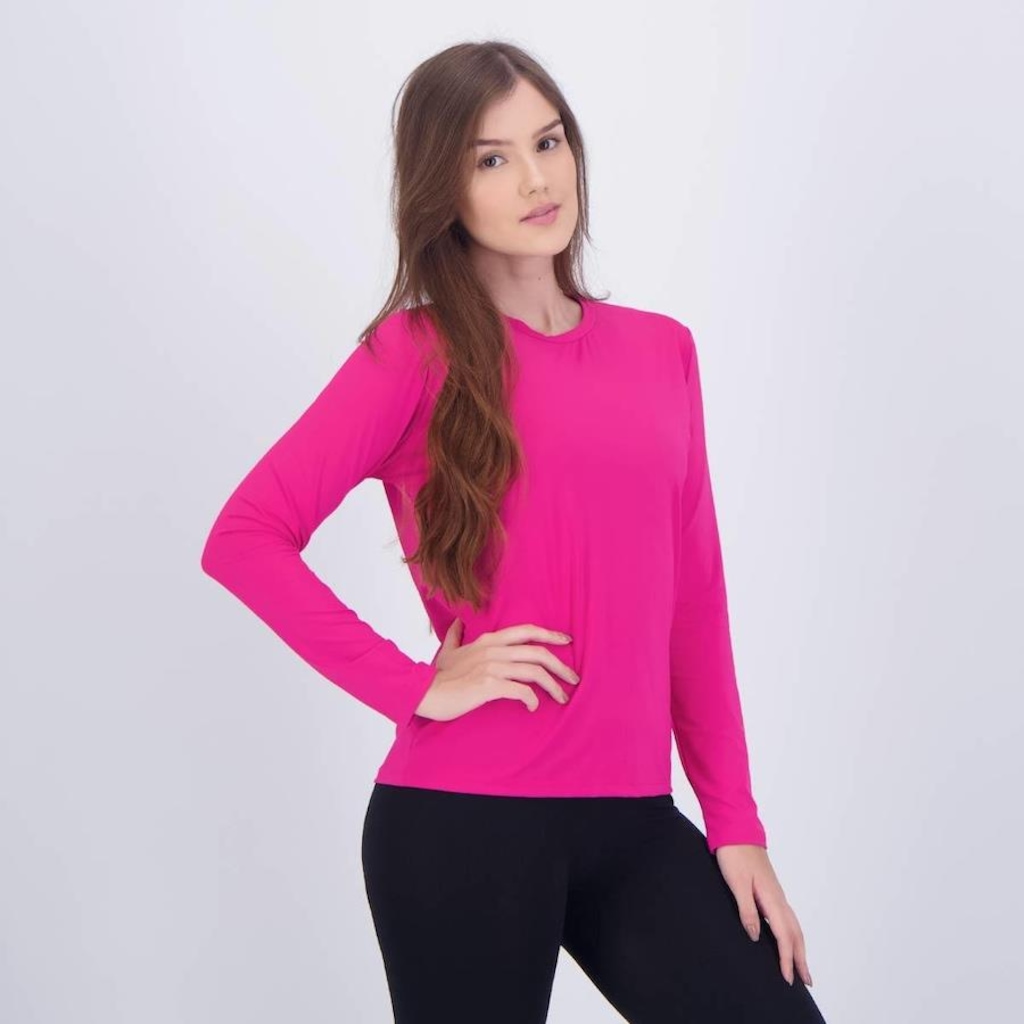 Imagem 2 do produto Camiseta Selene Manga Longa Proteção Uv50+ - Feminina