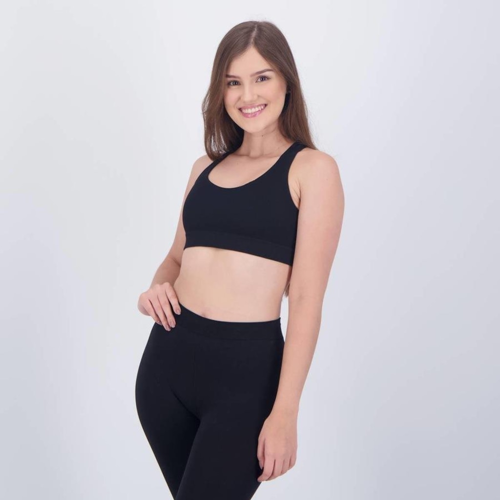 Imagem 3 do produto Top Selene Canelado sem Costura - Feminino
