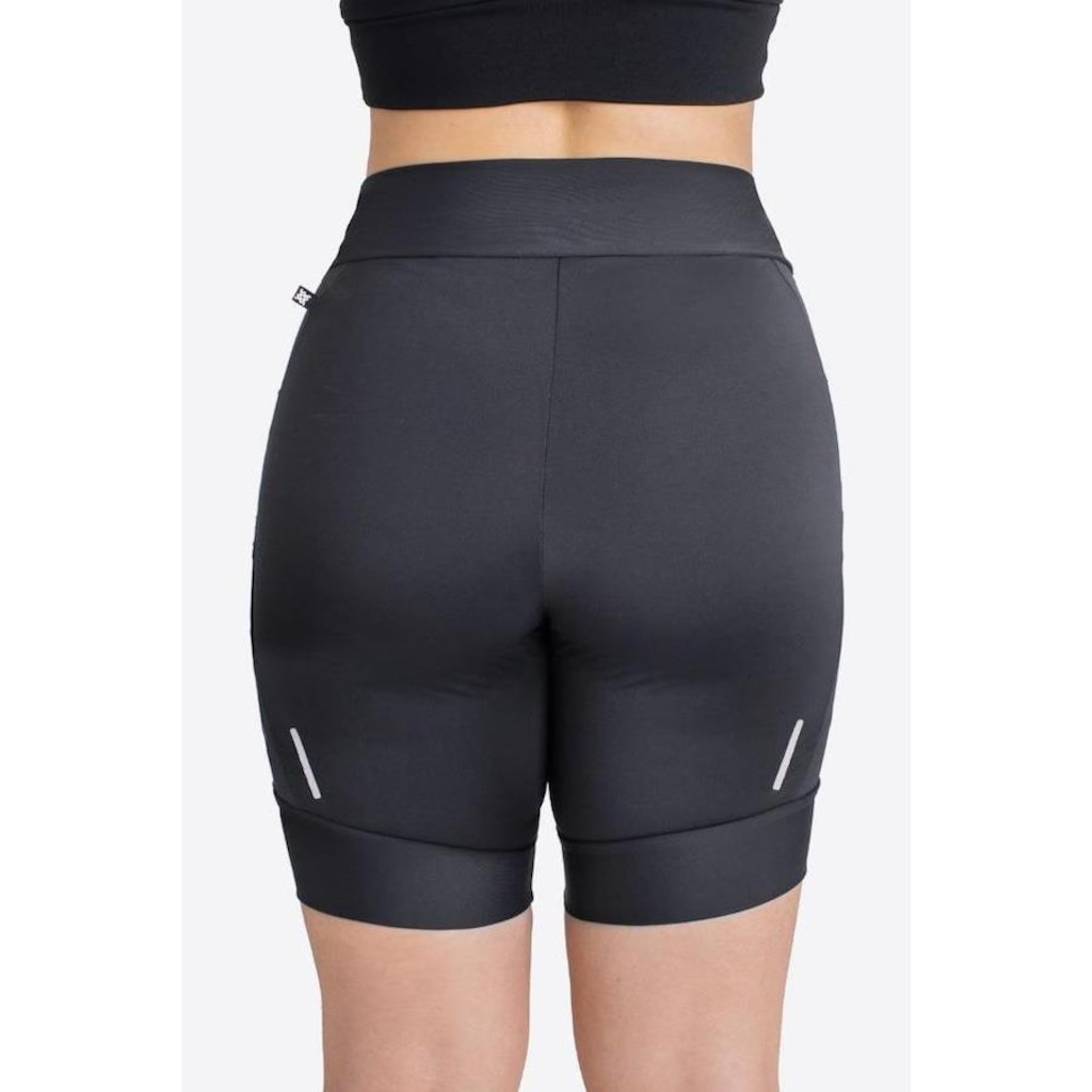 Imagem 2 do produto Bermuda de Compressão Hupi Run Longa Canguru - Feminina