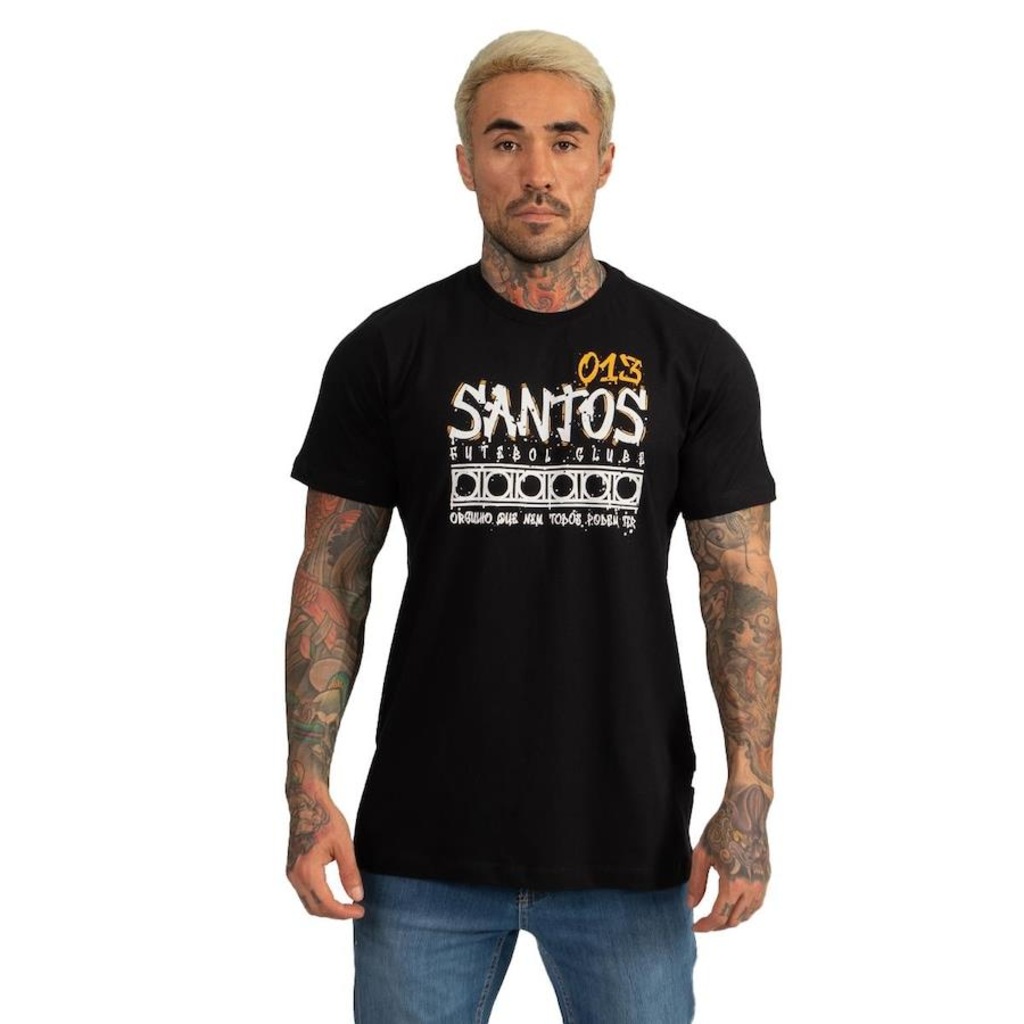 Imagem 4 do produto Camiseta do Santos Surf Center Oficial Classic - Masculina