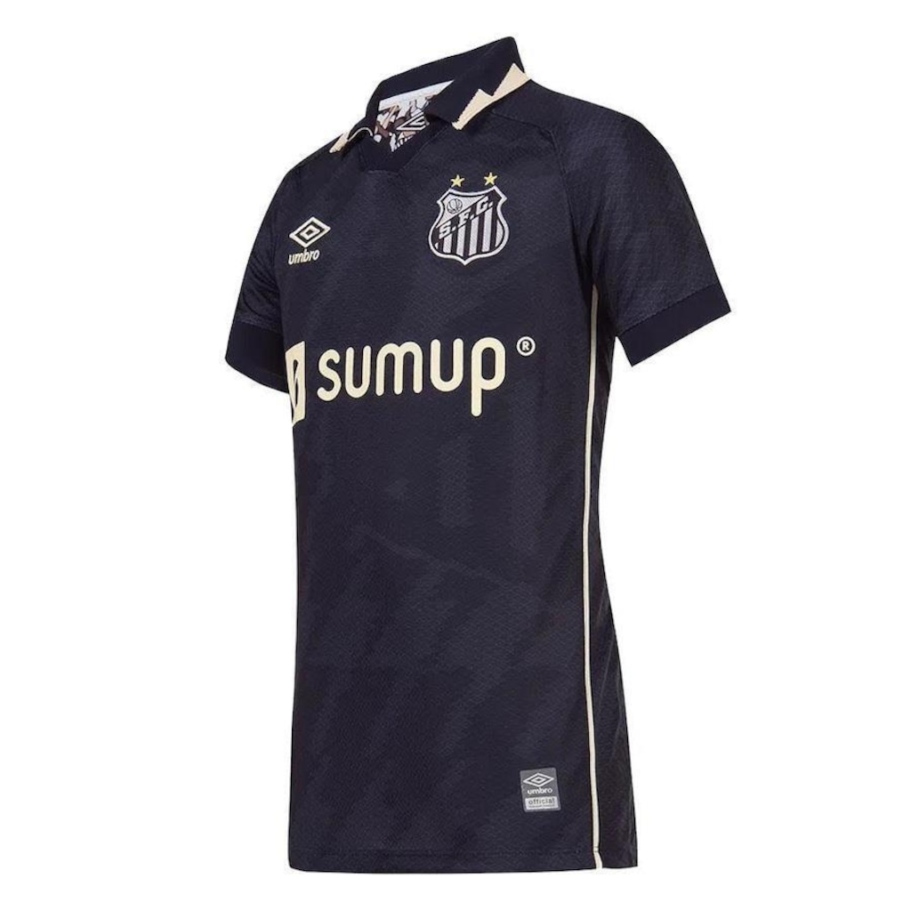 Imagem 3 do produto Camisa do Santos Of. 3 2021 Umbro - Infantil