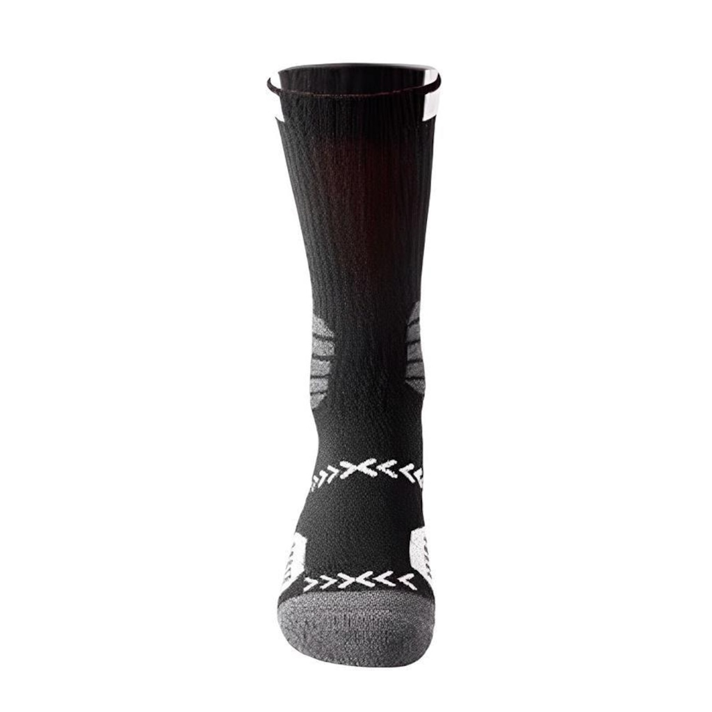 Imagem 2 do produto Meia Esportiva Gold Sports Ciclismo Confort Anti - Derrapante Adulto