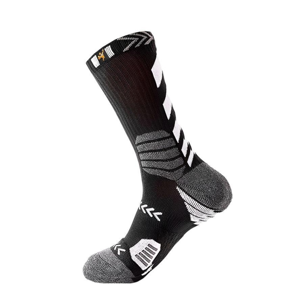 Imagem 3 do produto Meia Esportiva Gold Sports Ciclismo Confort Anti - Derrapante Adulto
