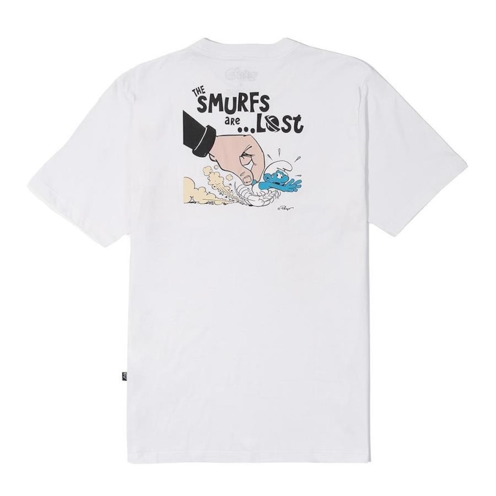 Imagem 2 do produto Camiseta Lost Sheep The Smurfs Are Lost - Masculina