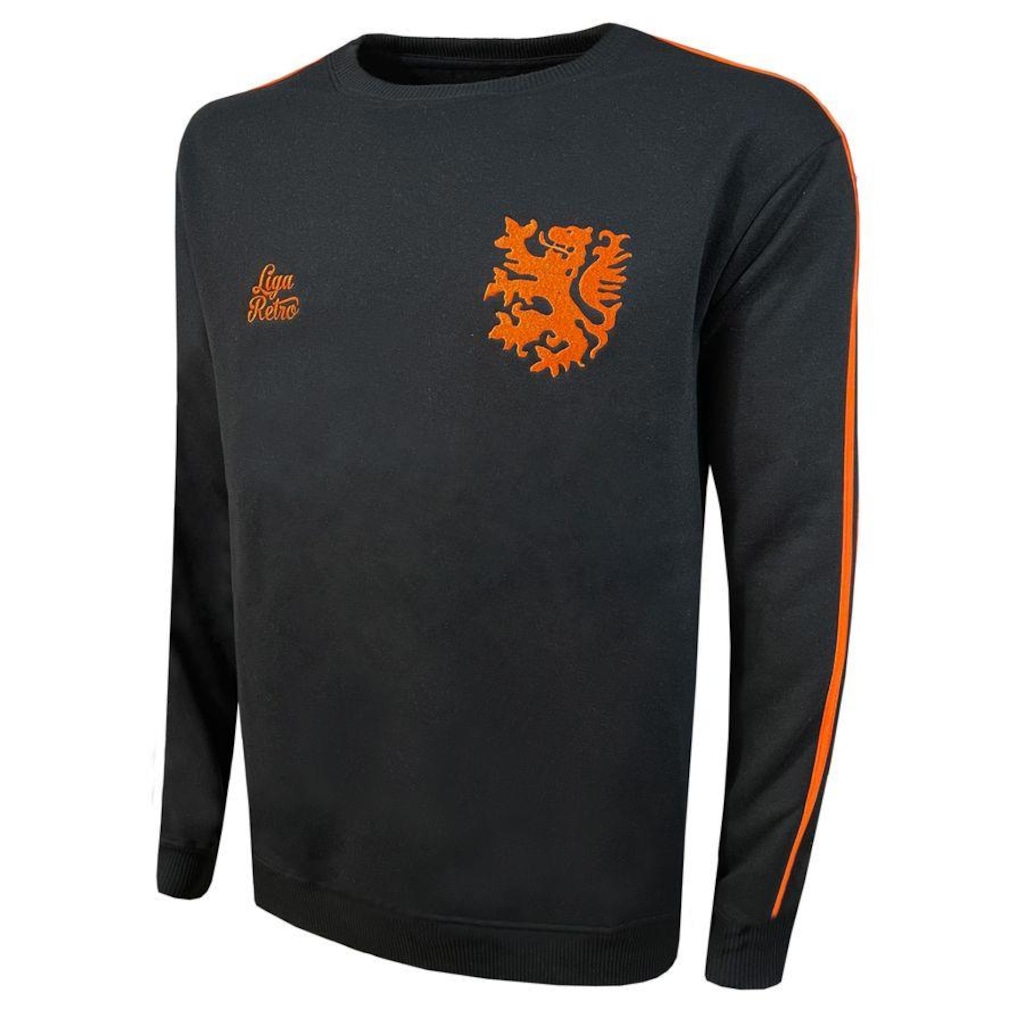 Imagem 2 do produto Blusão de Moletom Holanda Liga Retro Masculino