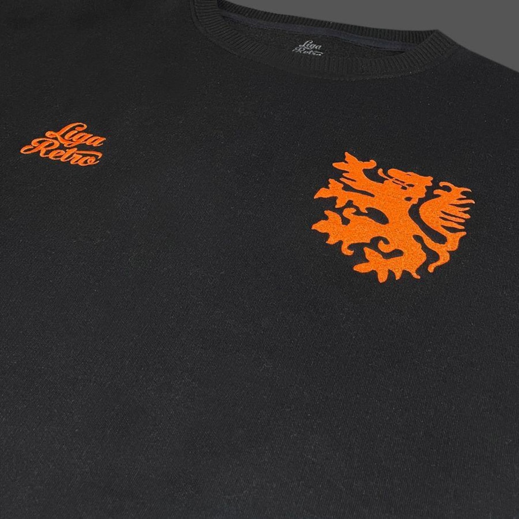 Imagem 5 do produto Blusão de Moletom Holanda Liga Retro Masculino