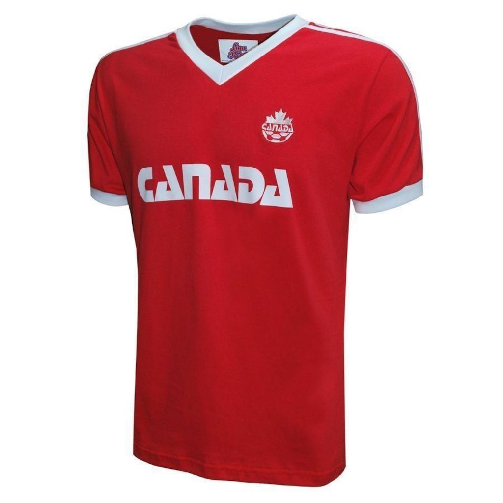 Imagem 2 do produto Camisa do Canadá Liga Retro 1985 - Masculina