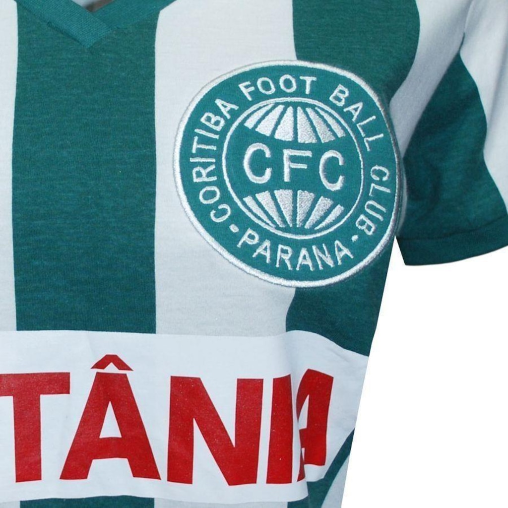Imagem 4 do produto Camisa do Coritiba 1985 Feminina - Liga Retro