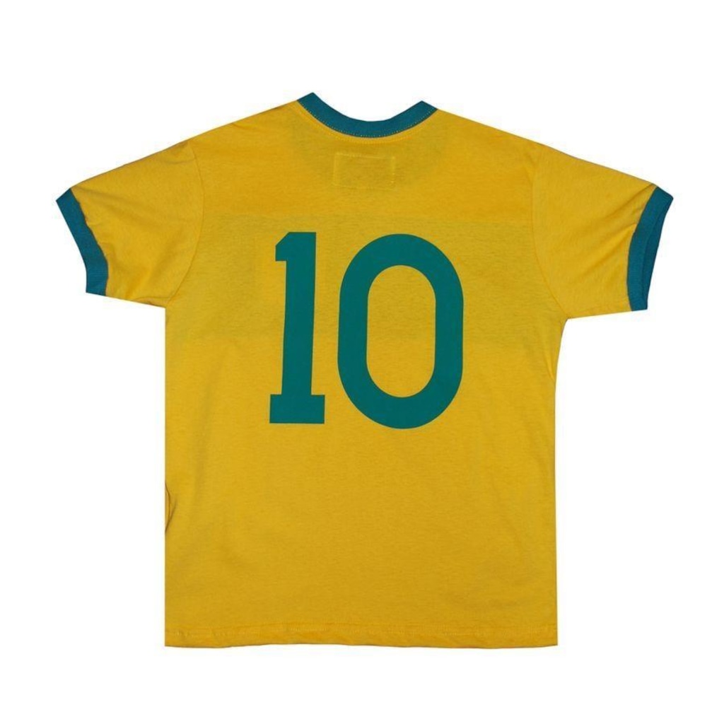 Imagem 4 do produto Camiseta do Brasil Faixa Infantil - Liga Retro