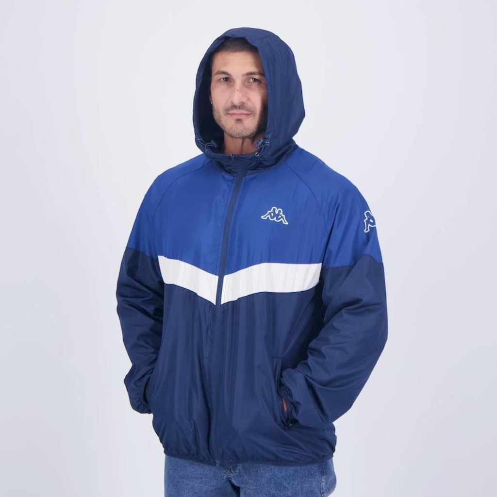 Imagem 3 do produto Jaqueta com Capuz Kappa Corta Vento Marry - Masculina