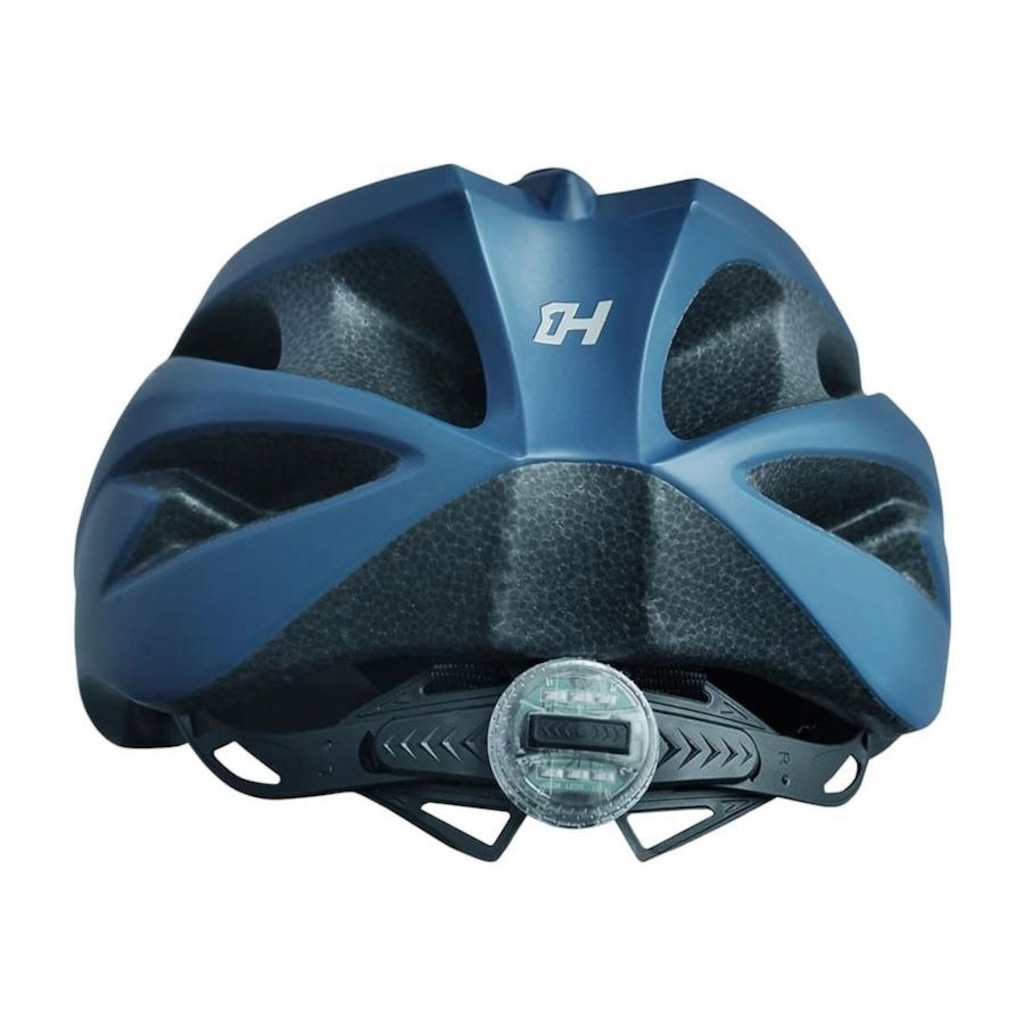 Imagem 3 do produto Kit Capacete Ciclismo Farol 180 Lumens Sinalizador Pisca Usb