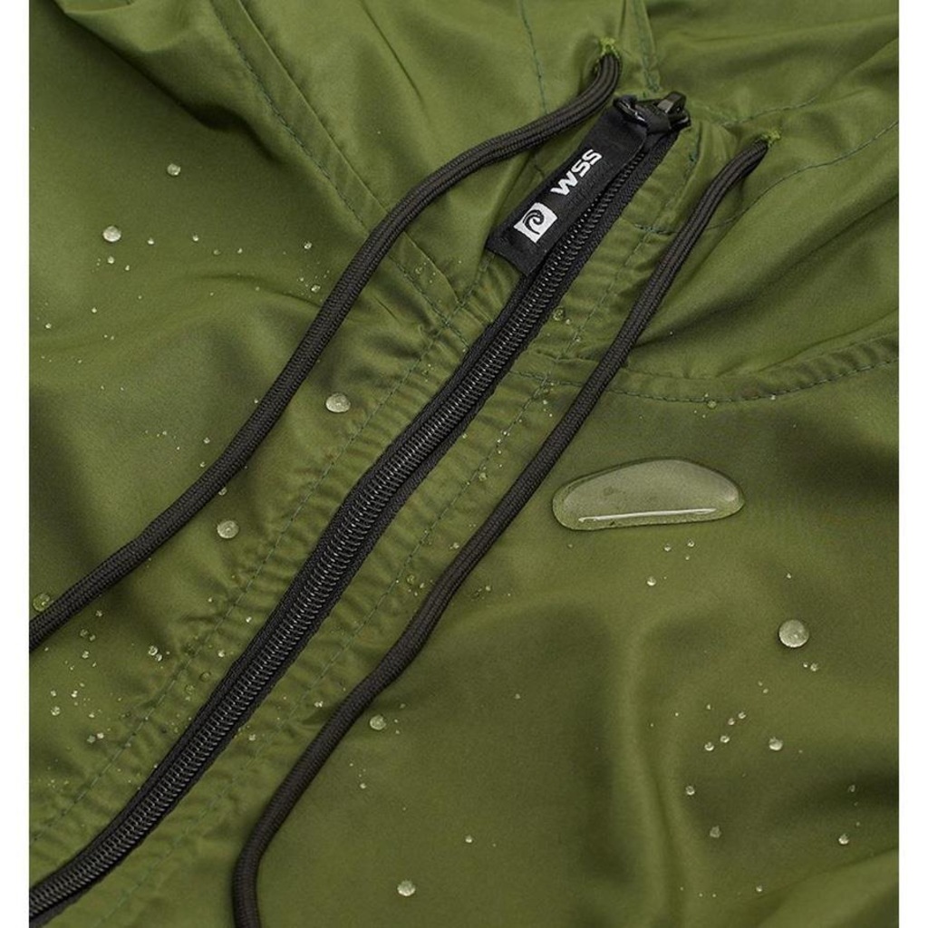 Imagem 3 do produto Jaqueta Corta Vento com Capuz Web Shop Surf Impermeável Wss Diamond - Feminina