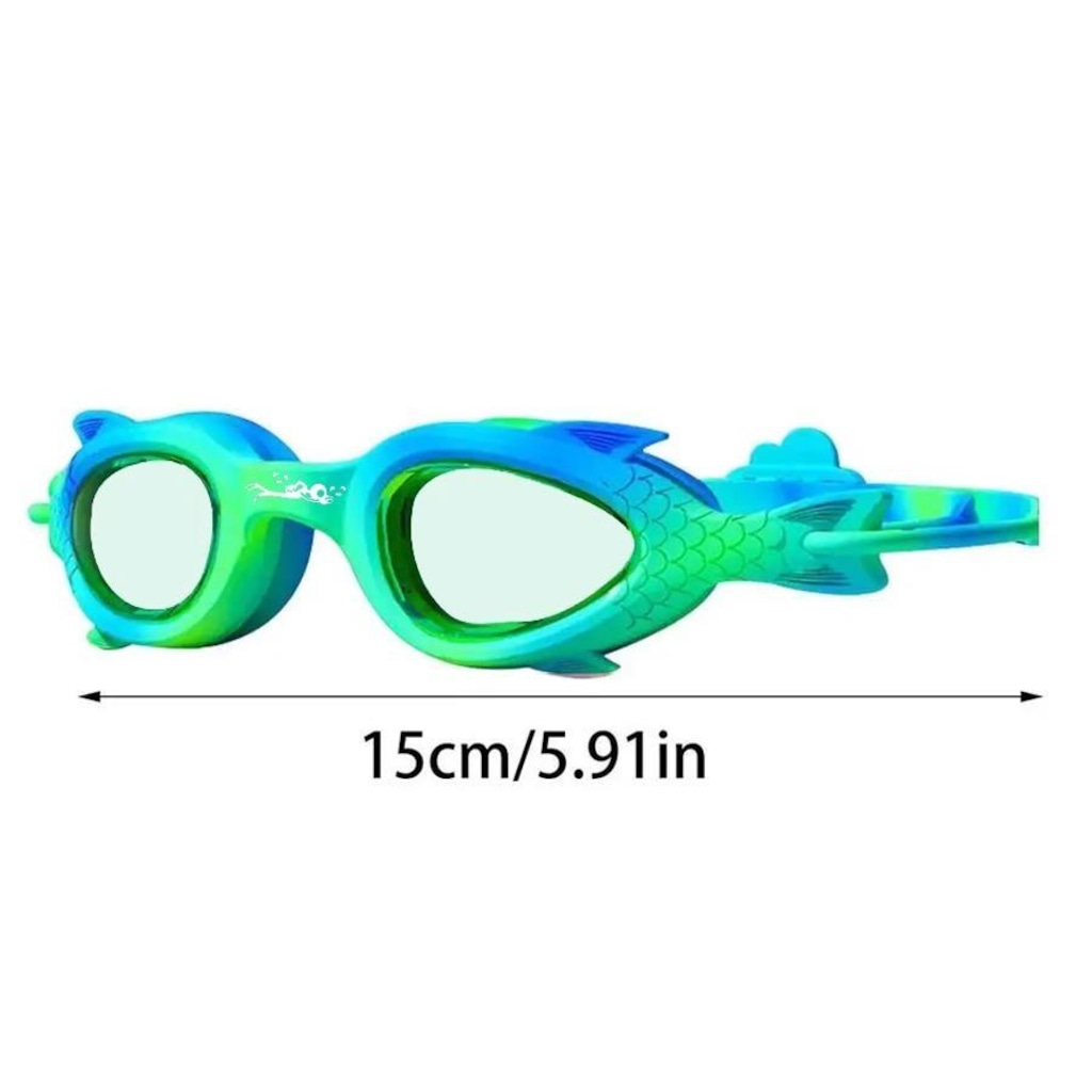 Imagem 2 do produto Óculos De Natação Gold Sports Little Fashion Fish High Definition 7,0 - Adulto