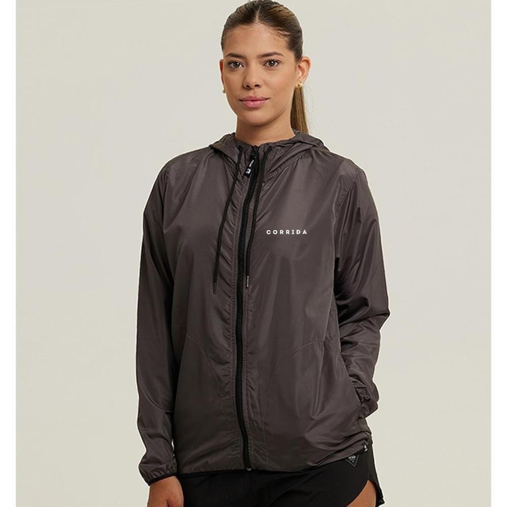Imagem 2 do produto Jaqueta Corta Vento com Capuz Web Surf Shop Corrida - Feminina