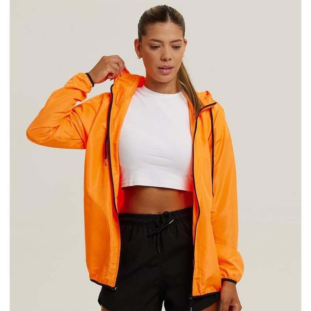 Imagem 4 do produto Jaqueta Corta Vento com Capuz Web Surf Shop Corrida - Feminina