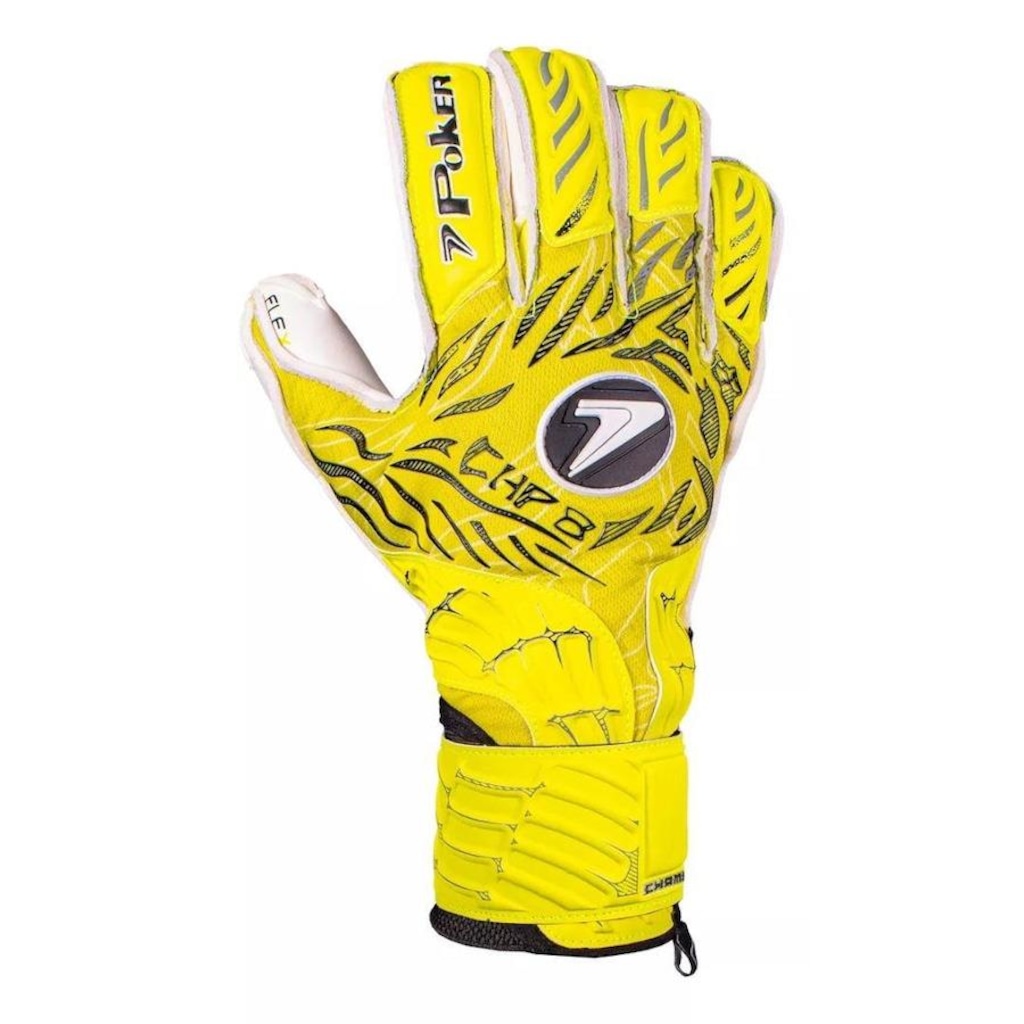 Imagem 4 do produto Luvas de Goleiro Profissional Champion 8 Extended Poker