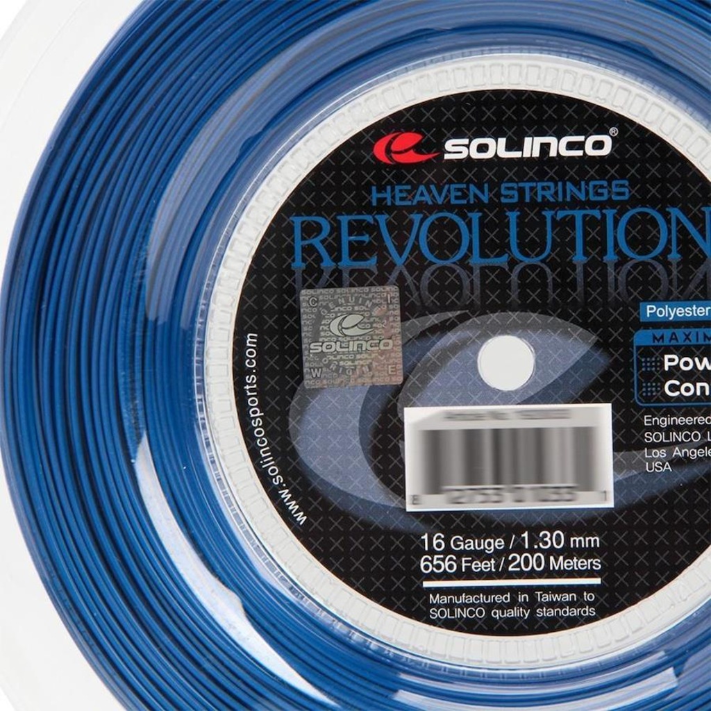 Imagem 2 do produto Corda Solinco Revolution 16L 1.25Mm - Rolo com 200 Metros