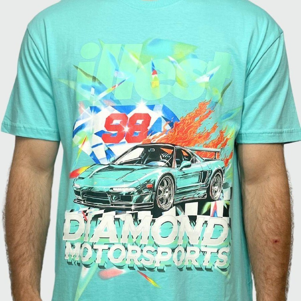 Imagem 2 do produto Camiseta Diamond X Illest Motorsports Tee Masculina