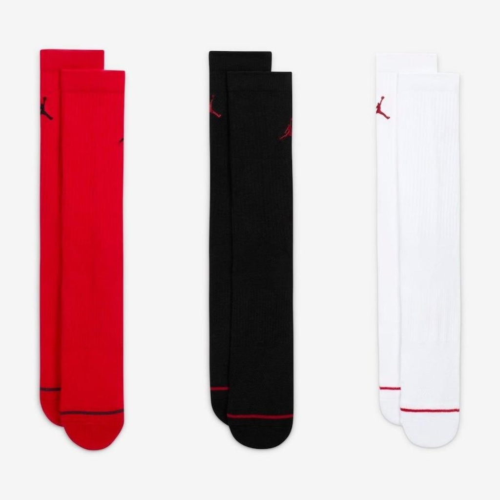 Imagem 2 do produto Meia Jordan Everyday Crew - 3 Pares - Unissex