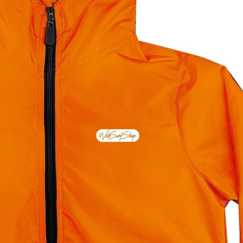 Imagem 2 do produto Jaqueta Corta Vento com Capuz Web Surf Shop Brasil Shape - Infantil