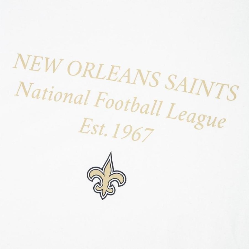 Imagem 3 do produto Camiseta New Era New Orleans Saints Nfl Regular - Masculina